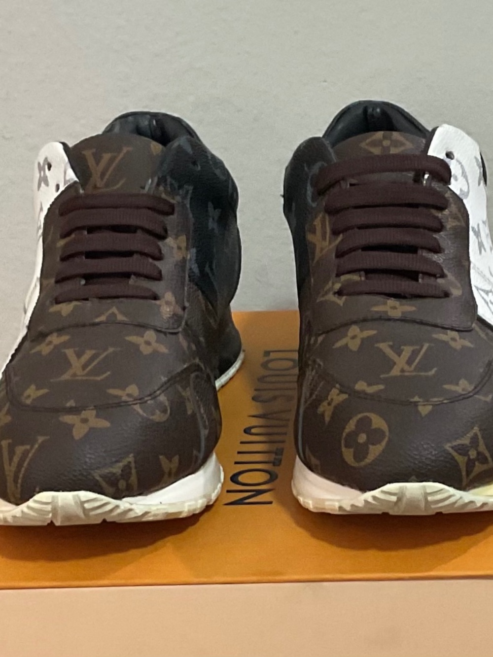 Louis Vuitton Monogram Low Top Athletic Sneakers.